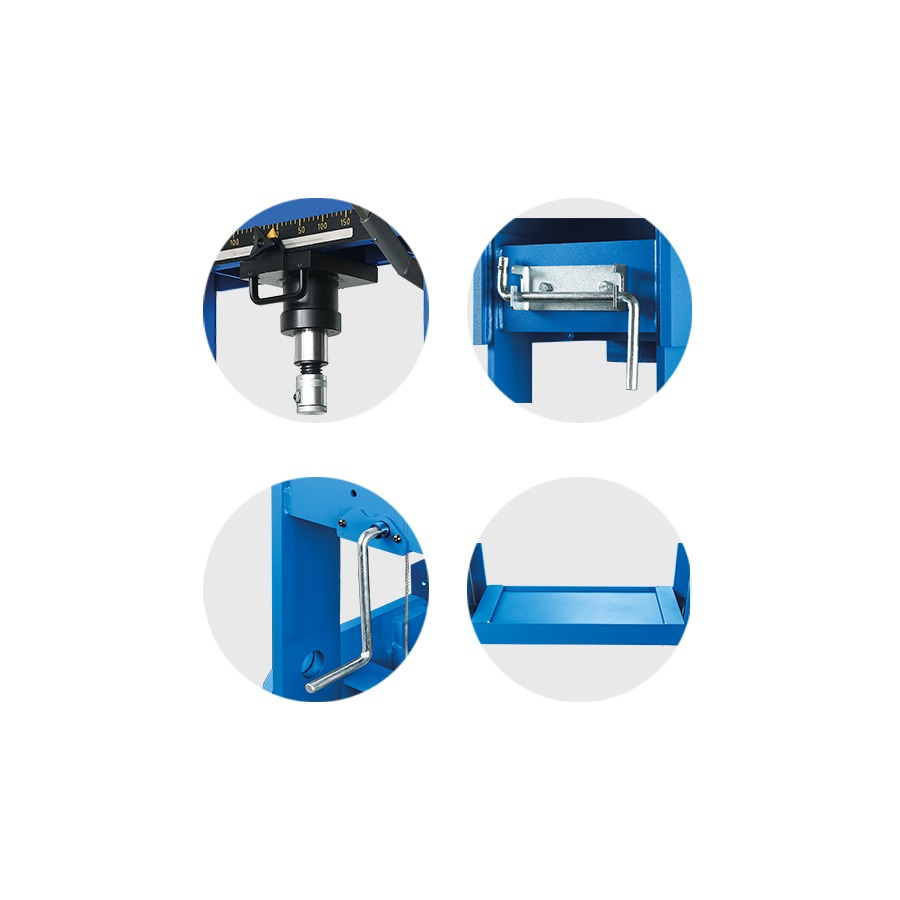 KING TONY Profi-Werkzeuge - Handhydraulische Presse 100T 9TYN514A0AB