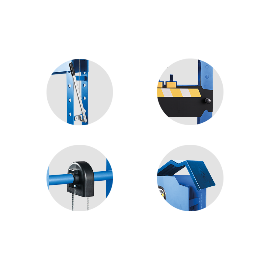 KING TONY Profi-Werkzeuge - Handhydraulische Presse 30T 9TYN51430AB