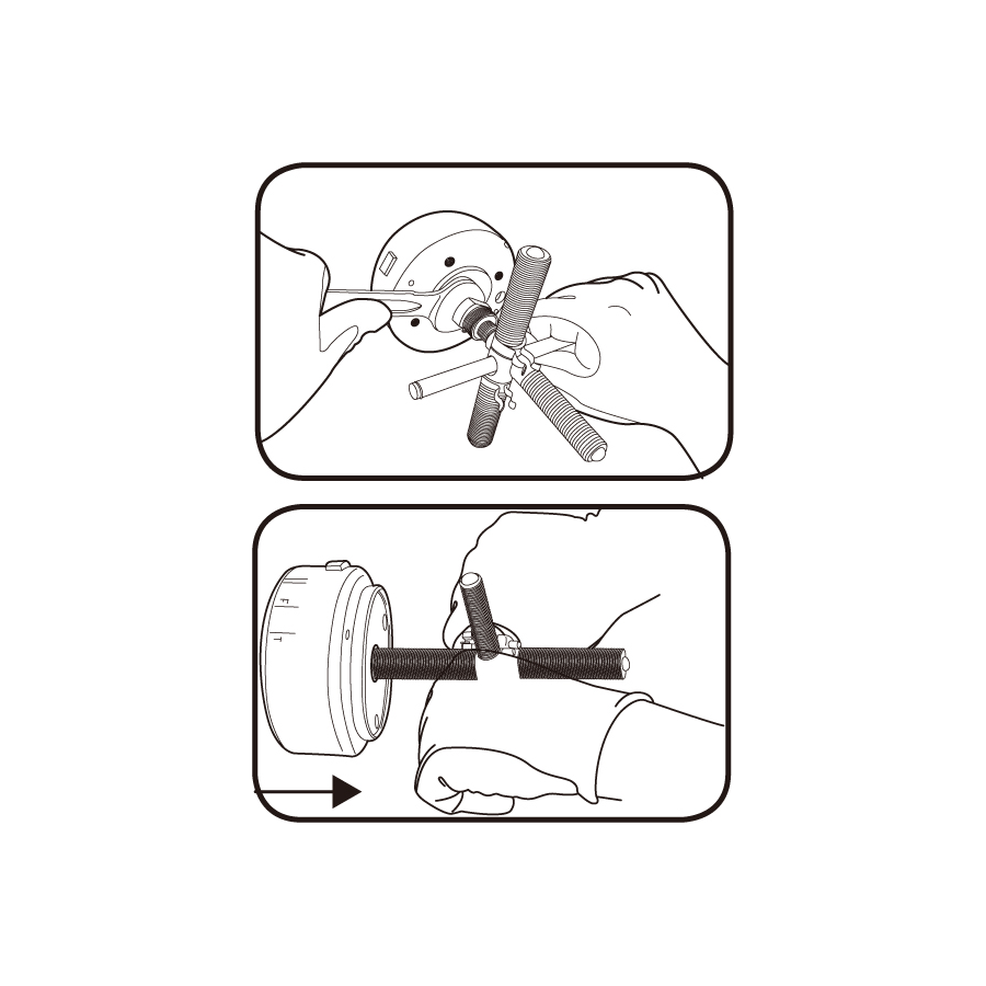 KING TONY Profi-Werkzeuge - Schwungradabzieher für Motorräder 9XAH1