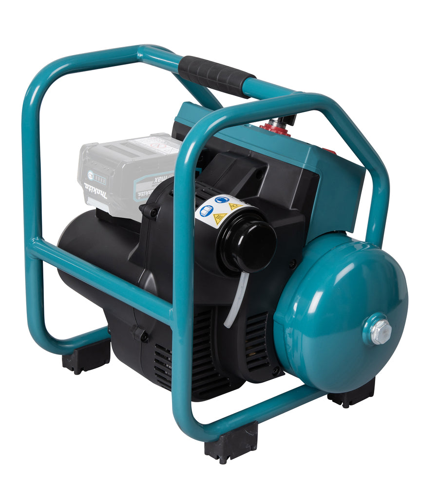 Makita Akku-Kompressor – bis 9,3 bar, ölfrei, leichter Transport & stabiler Rahmen - AC001GZ