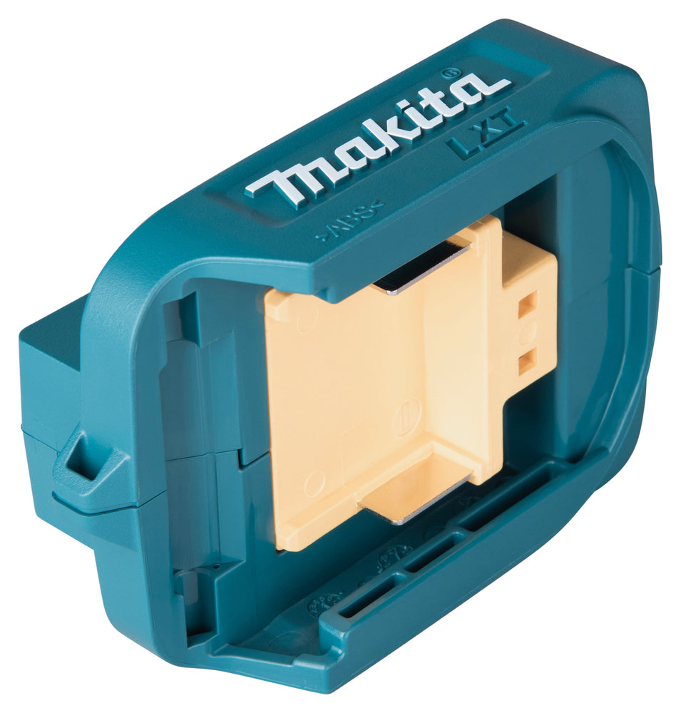 Makita Akku-USB Adapter | mit 2 USB-A Anschlüssen & Gürtelclip - DECADP05
