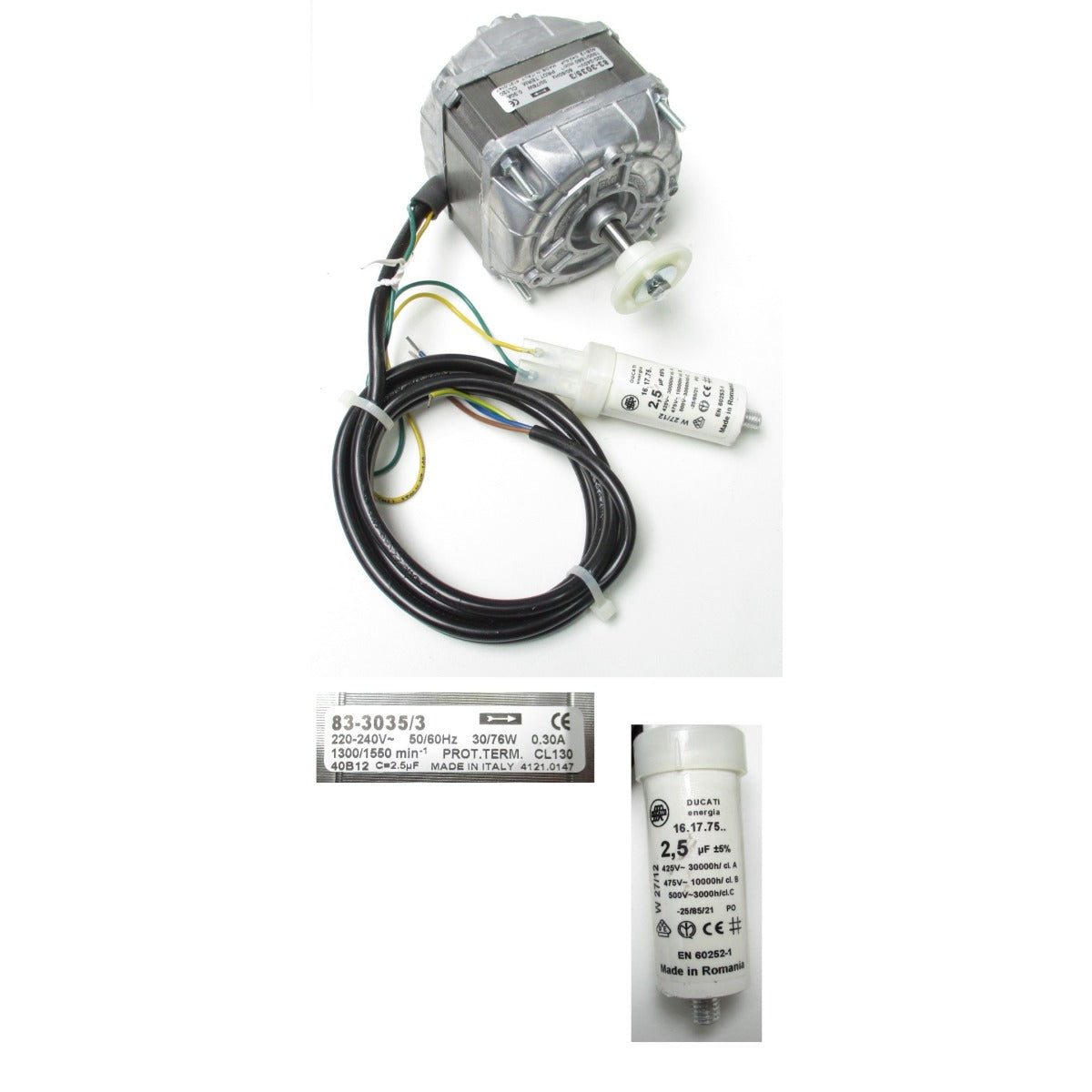 Aircraft Lüftermotor RD 63-80 / 230V / 03A #048500076 - Art. 0048500076