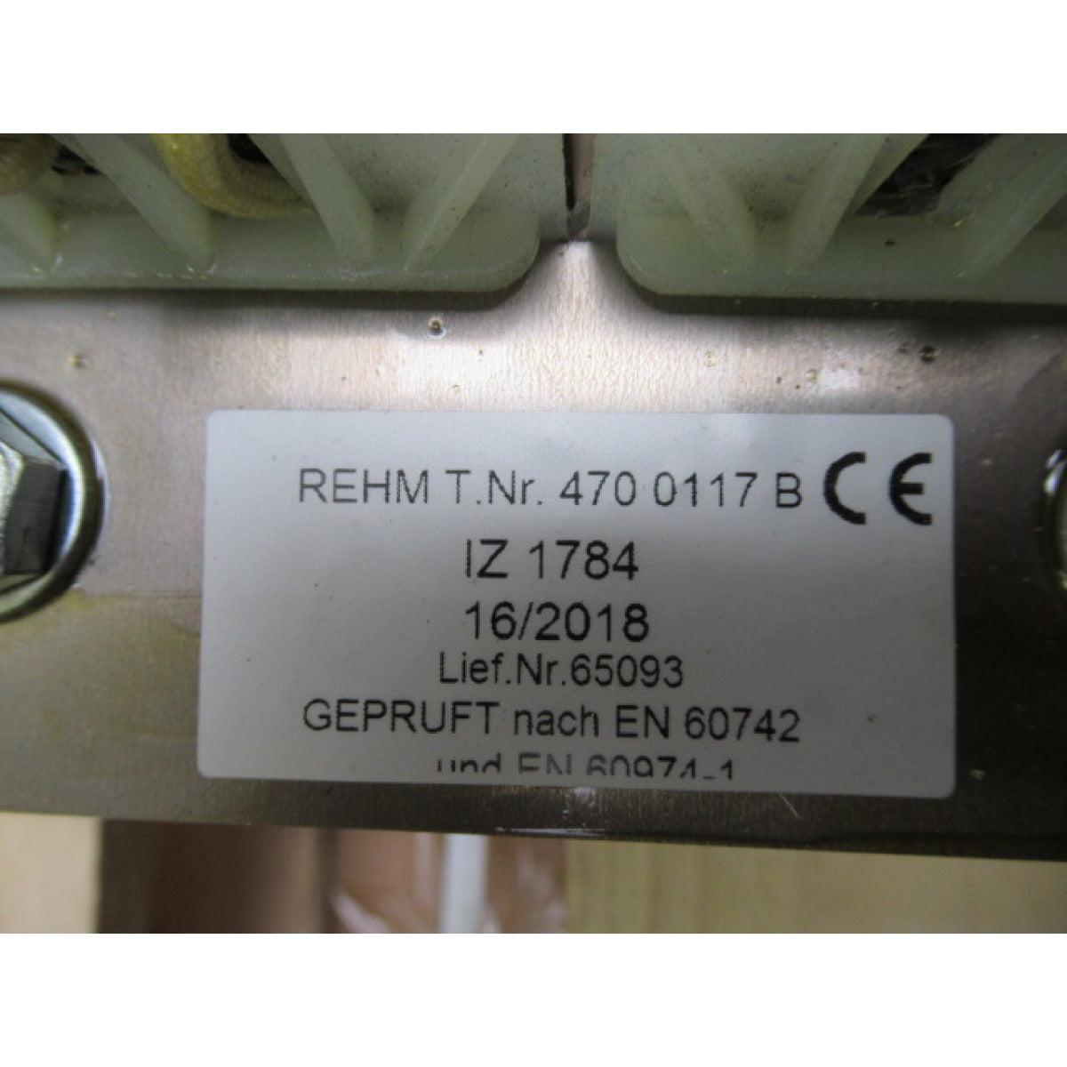 REHM Haupttrafo RTC 60 verschaltet 2200270 SM-01002200270