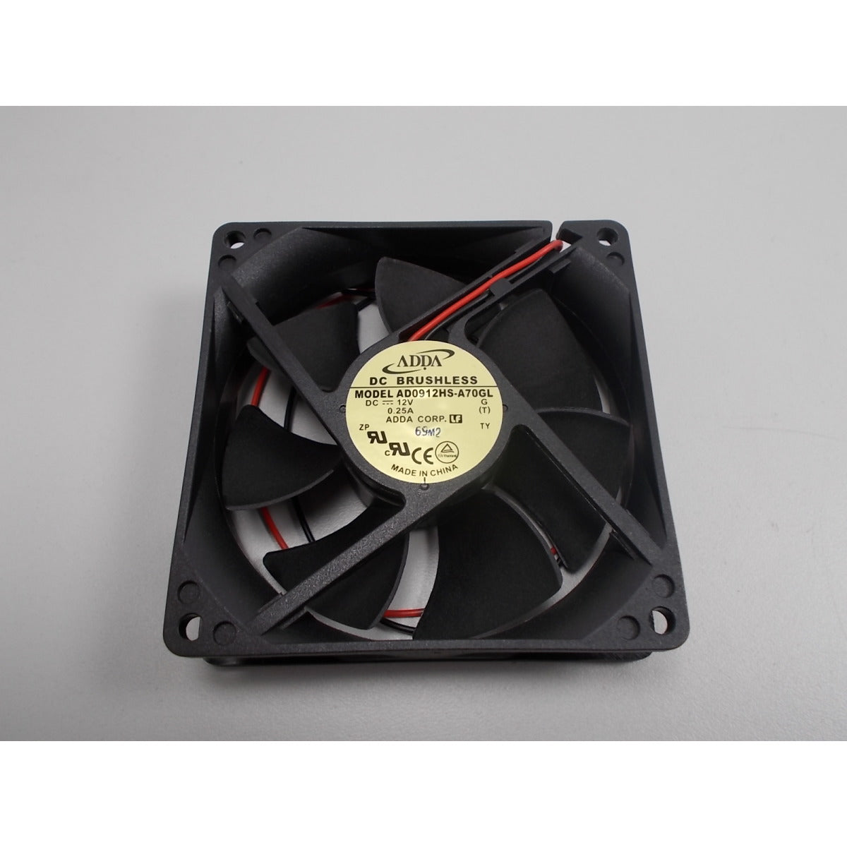 REHM Lüfter M2, ADDA AD 0912HS-A70GL 4100004 / 90x90 / 12V DC / 0,25A – Variante 1 SM-01004100004