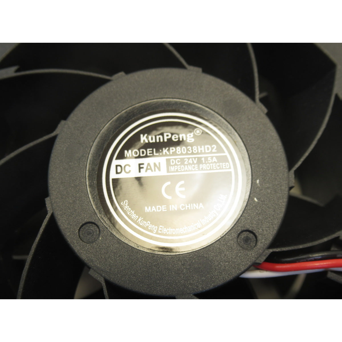 Rehm Lüfter 80x80x38 / 24V 4100072 / 490mm, 3 Litzen - Art. 01004100072
