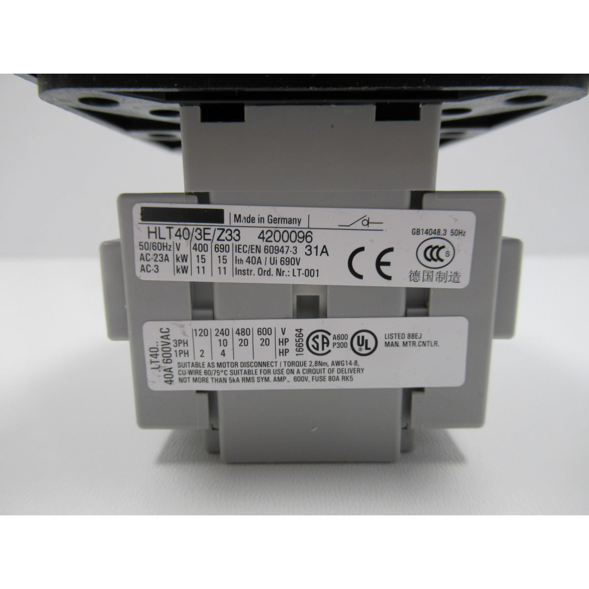 REHM Hauptschalter MEGA ARC, RM 4200096 SM-01004200096