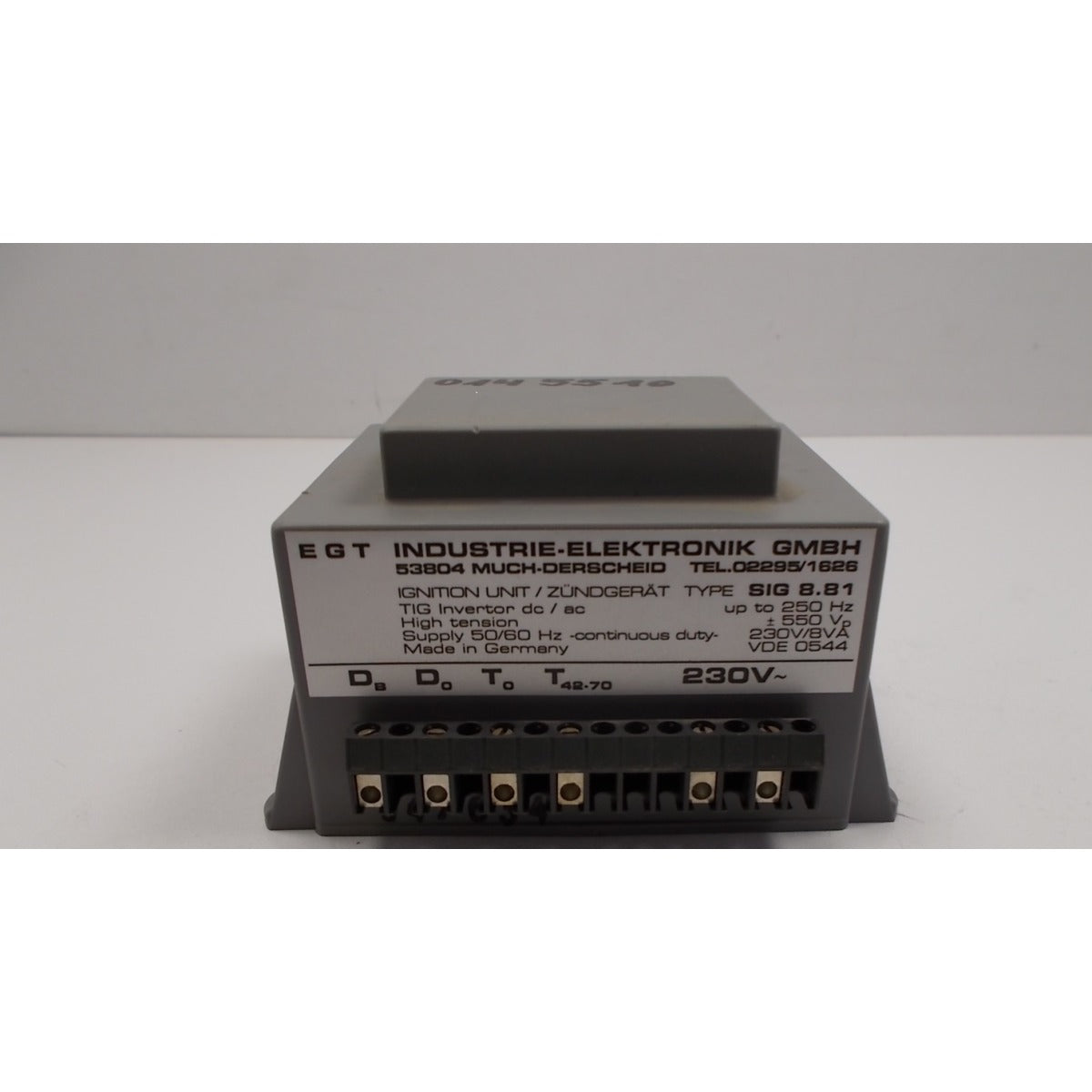 REHM Zündgerät 8.81 WIG170/210GW 6900194 SM-01006900194