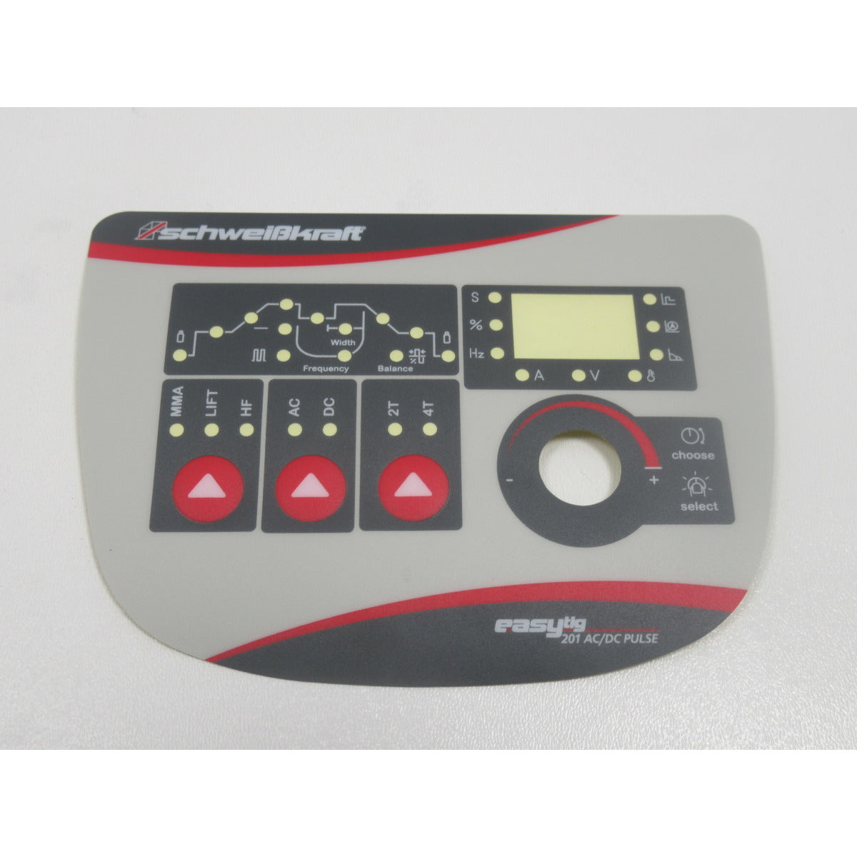 Schweisskraft Grafikfolie EASY-TIG 201 AC/DC PULSE 8.103RM.627-GS – Variante 1 SM-01074021GF - SM.P-01074021GF