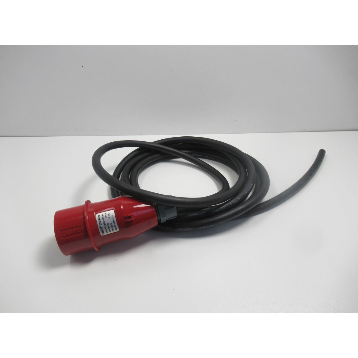 SCHWEISSKRAFT Netzkabel mit Stecker 400V/16A H07RN-F 7.555.311-C / 4m/2,5mm² – Variante 1 SM-01077555311