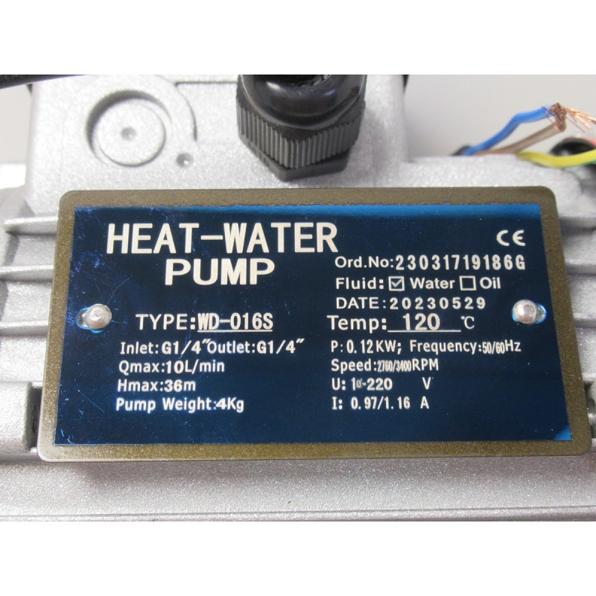 Schweisskraft Wasserpumpe CRAFT-TIG / 230V 7.710.111 – Variante 1 SM-01077710111 - SM.P-01077710111