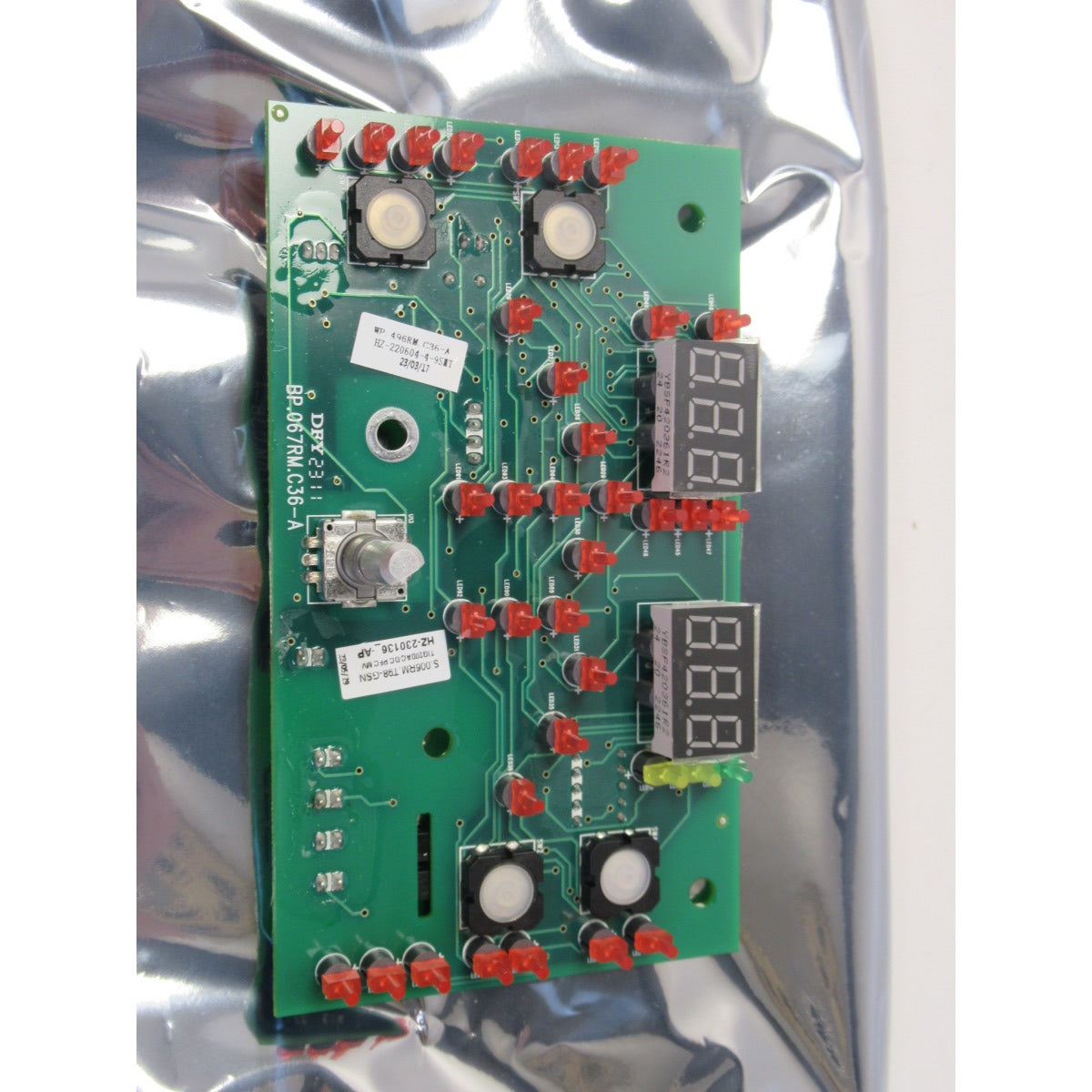 Schweisskraft Frontplatine WT-TIG 200 AC/DC WP.496RM.C36-A – Version 1 SM-0107WP496RMC36 - SM.P-0107WP496RMC36