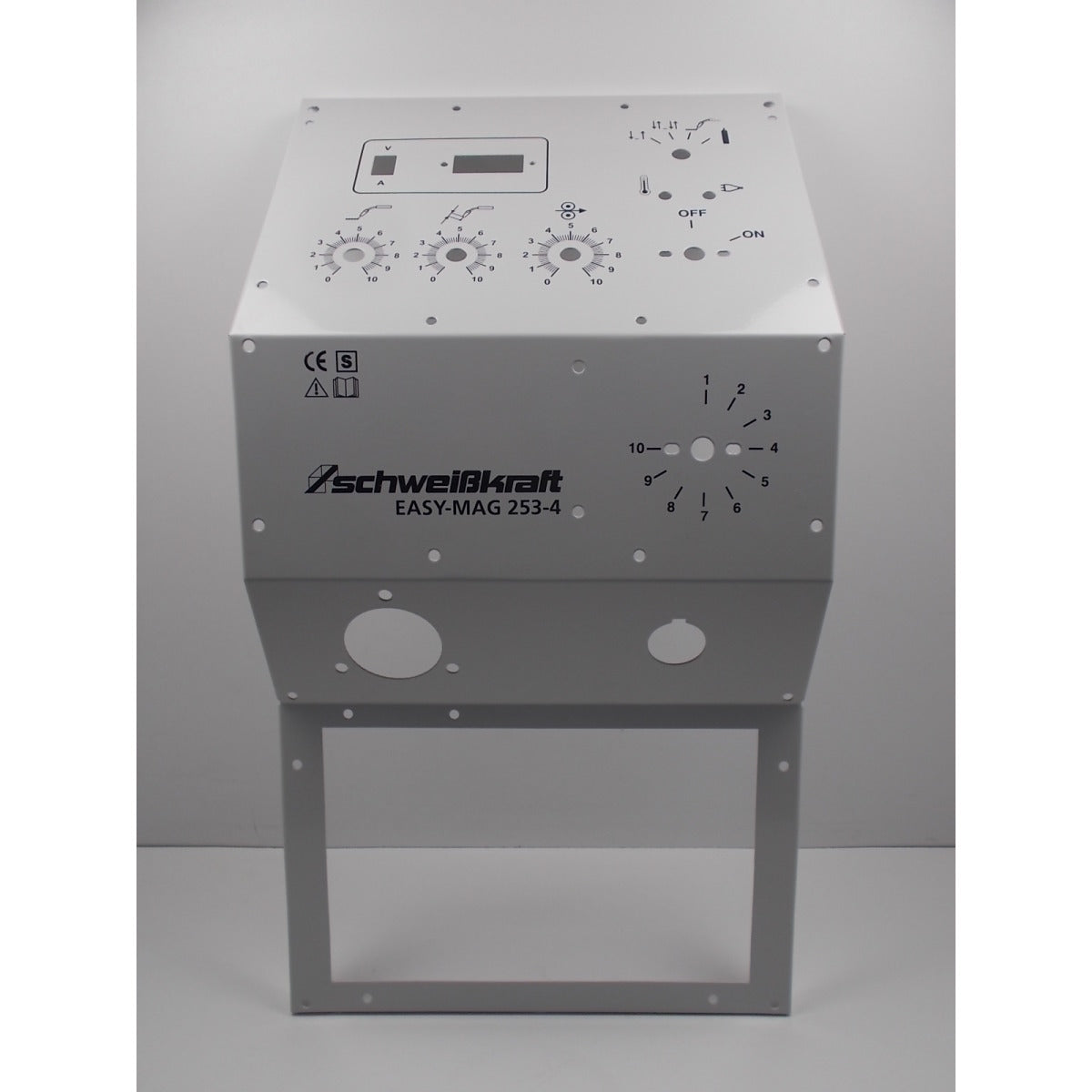 Schweisskraft Frontwand EASY MAG 253-4 055331735 / RAL7035 295x560 – Ausführung 1 SM-0108055331EM253 - SM.P-0108055331EM253