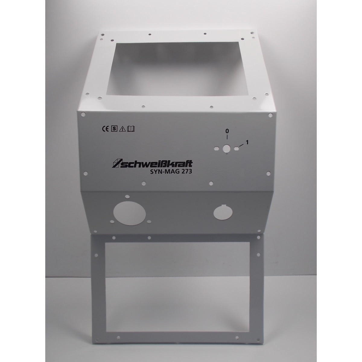 Schweisskraft Frontwand SYN-MAG 273 055331735 / RAL7035 – Variante 1 SM-0108055331SM273 - SM.P-0108055331SM273