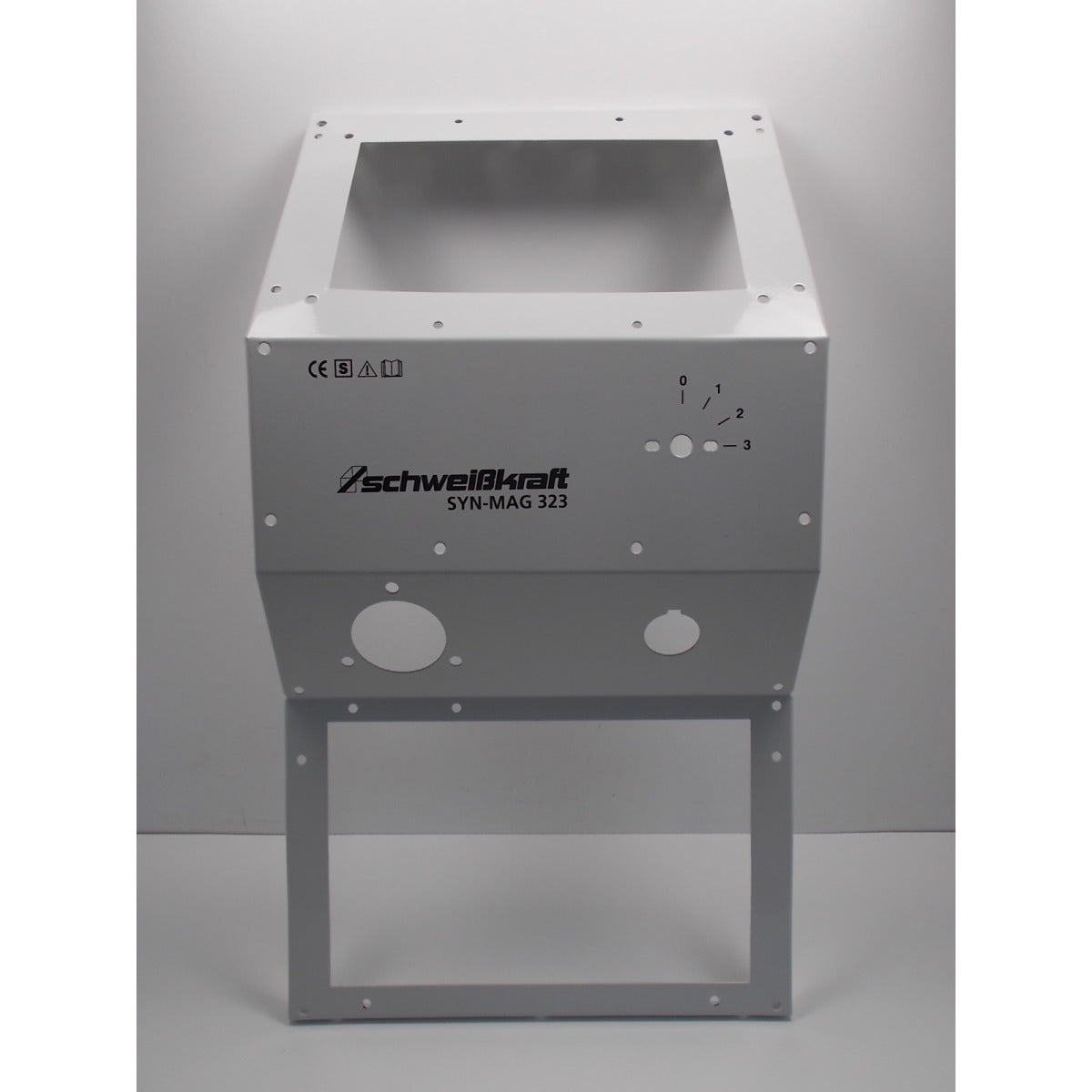 Schweisskraft Frontwand SYN-MAG 323 055331735 / RAL7035 - Art. 0108055331SM323