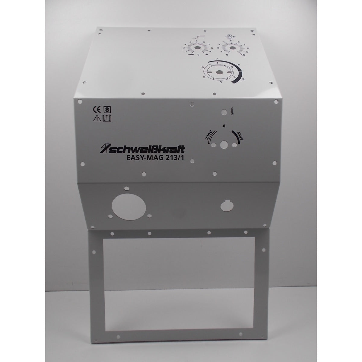 Schweisskraft Frontwand EASY MAG 213 055348735 / RAL7035 / 295X560 - Art. 0108055348EM213
