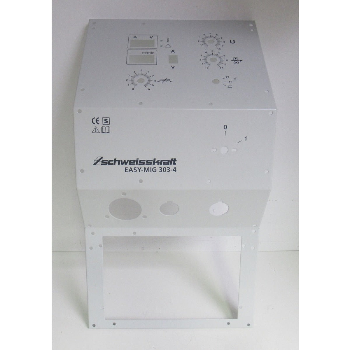Schweisskraft Frontwand EASY-MIG 303-4 055387735 / RAL7035 – Ausführung 1 SM-0108130421 - SM.P-0108130421