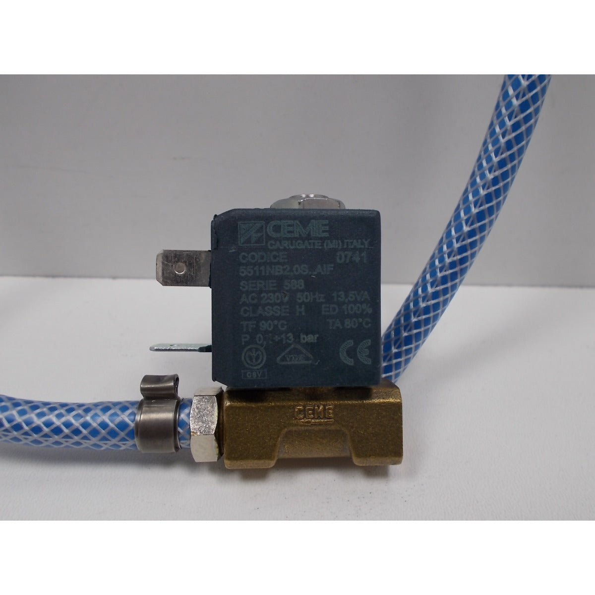 Schweisskraft Magnetventil KOMBI 160 / 230V AC komplett mit Schlauch - Art. 0108705018