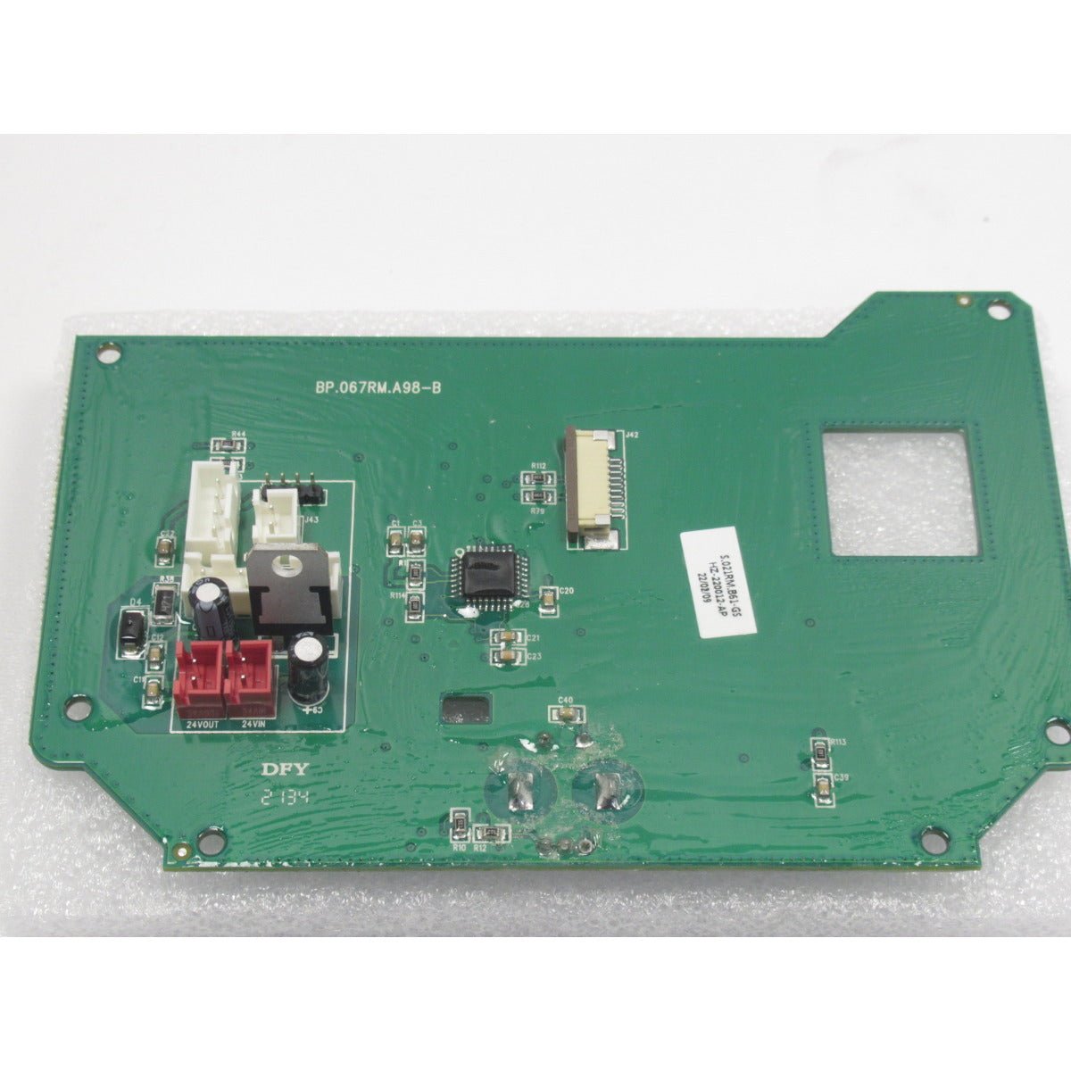 Schweisskraft Frontplatine Craft-Stick Pro 253 WP.496RM.A98-B – Variante 1 SM-0136325312 - SM.P-0136325312