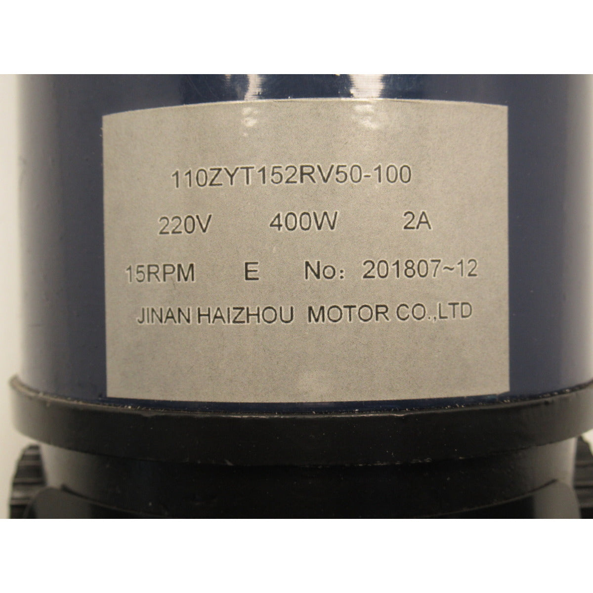 Metallkraft Motor SDT 500 WE / 230V 400W / inkl. Getriebe / 15RPM - Art. 0154150040