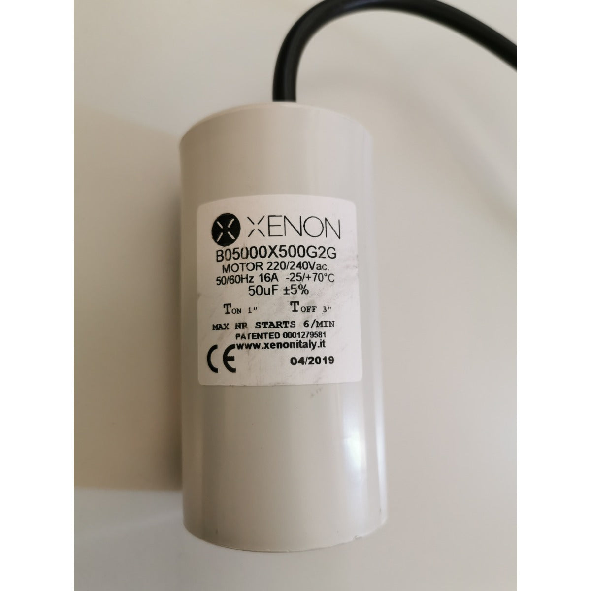 Aircraft Kondensator 50µF 230V-50Hz C03U1131 / Ø50X95 - Art. 0206C03U1131