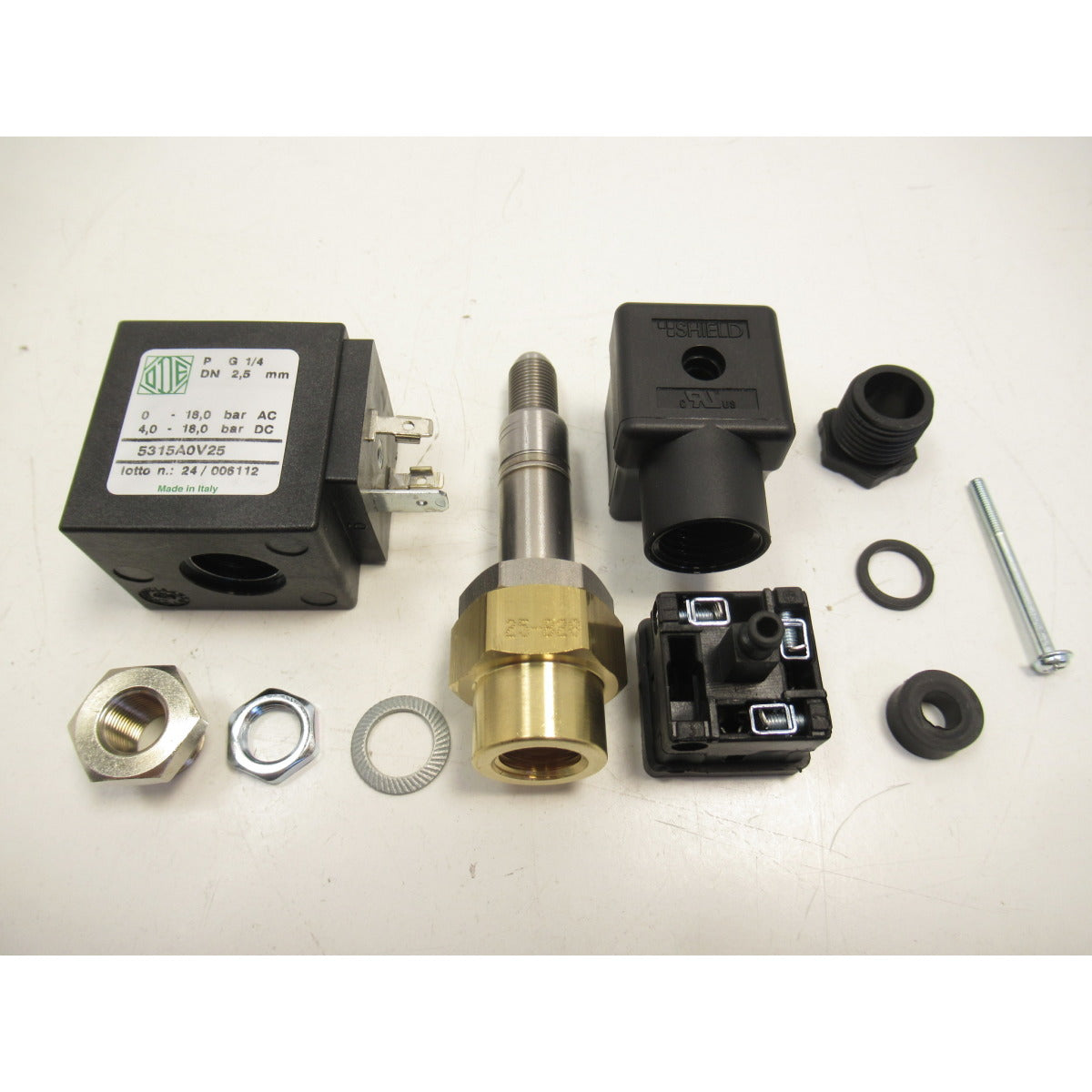 Aircraft Magnetventil 1/4" 230V M10M4020 / DN 2,5mm - Art. 0206M10M4020
