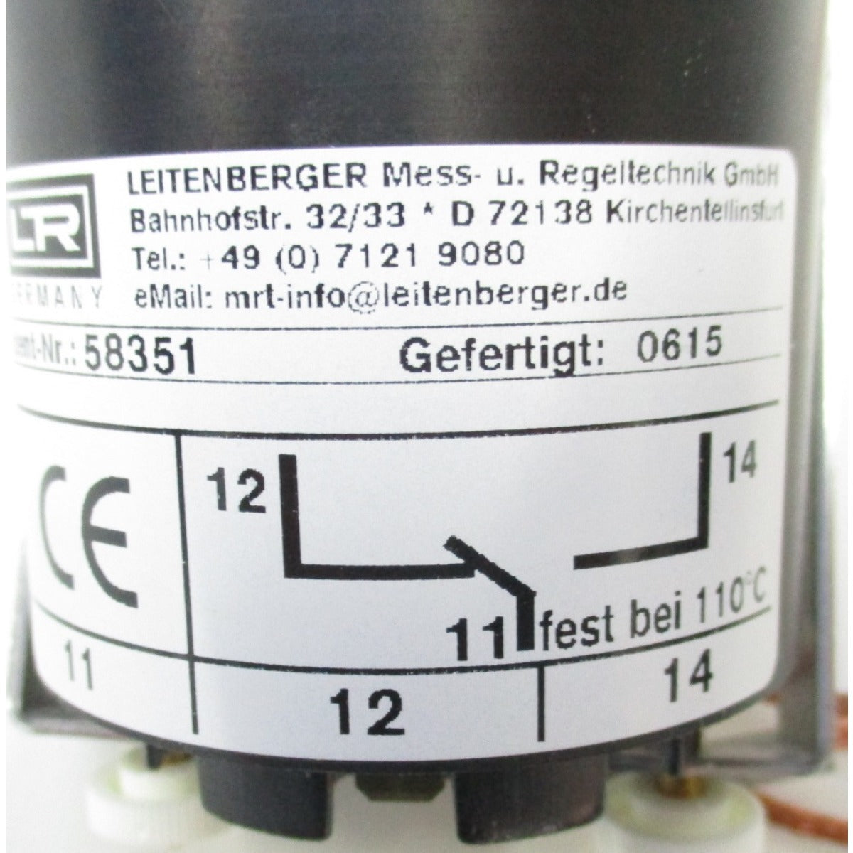 Aircraft Fernanzeigender Thermostat NK 40,60 10056 - Art. 020710056