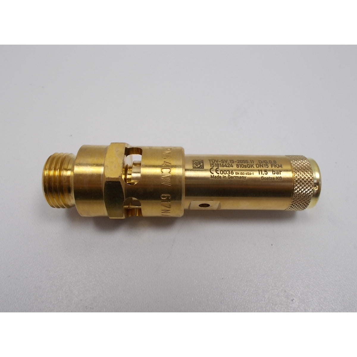Aircraft Sicherheitsventil A-RS 10262 / 11,5BAR, 1/2" - Art. 020710262