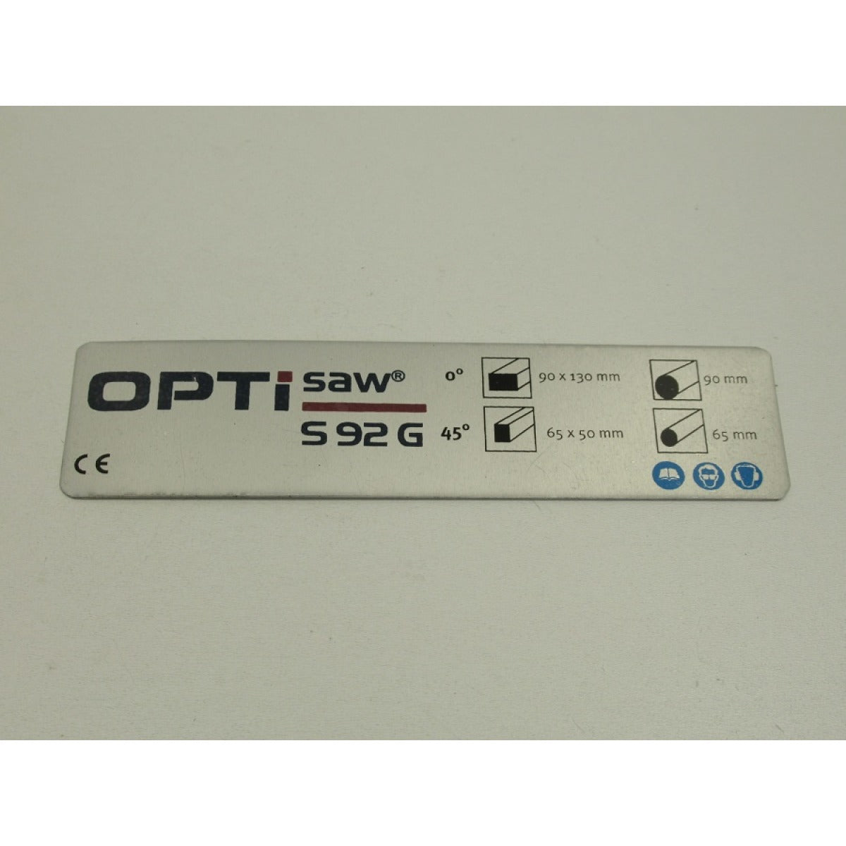 OPTIMUM Label S92G – Variante 1 SM-033000921110