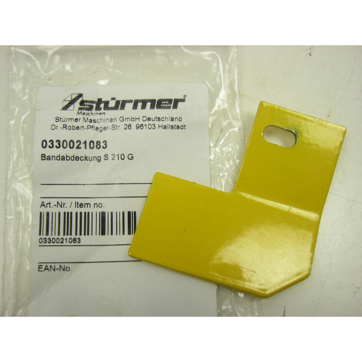 Optimum Bandabdeckung S210G - Art. 0330021083