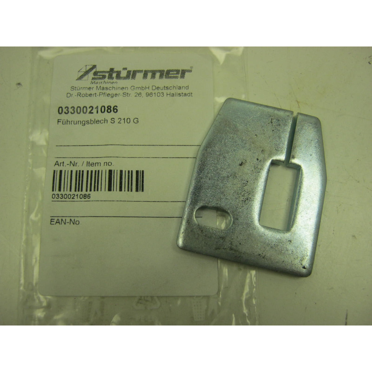 Optimum Führungsblech S210G - Art. 0330021086