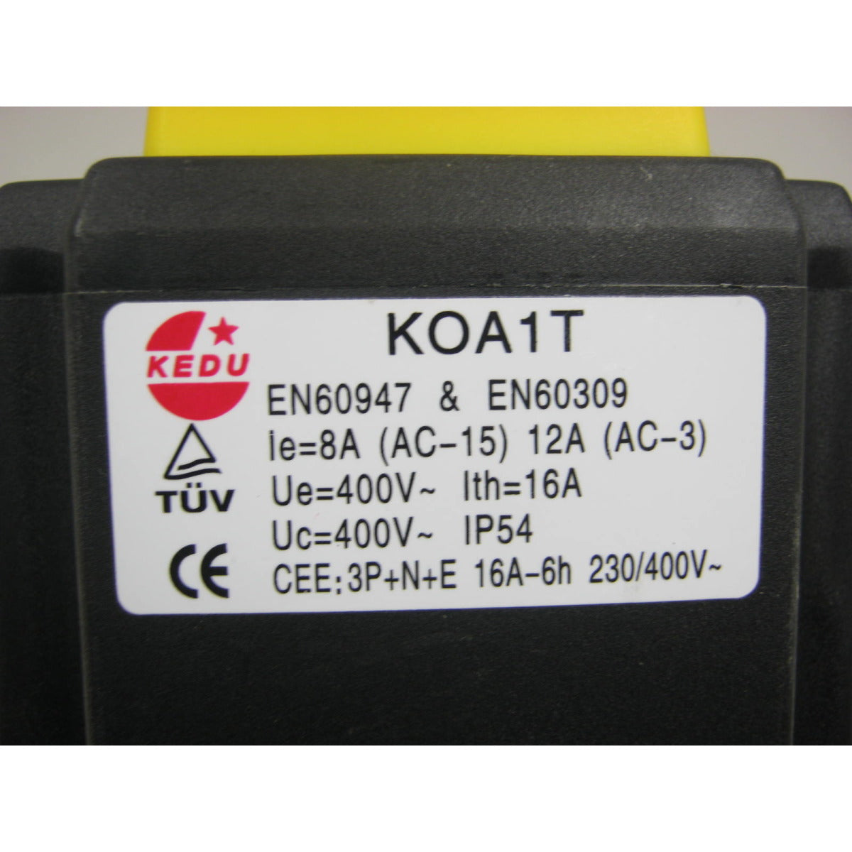 OPTIMUM Schalter OPTIgrind BSM 75,150 / 400V KEDU KOA1T / 16A SM-0332107565