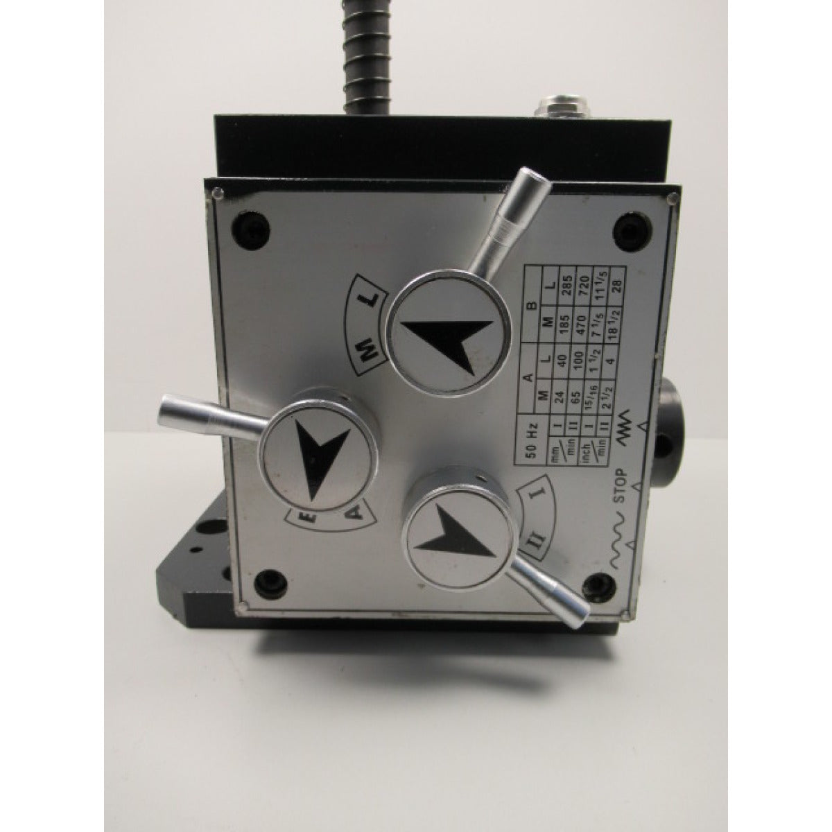 Optimum Vorschubgetriebe MT50/MT60 Komplett / X-Achse / RAL7016 - Art. 033360056CPL