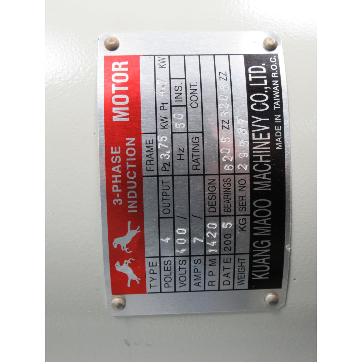 Optimum Motor MF4 / 400V 3,75kW - Art. 03336040M1