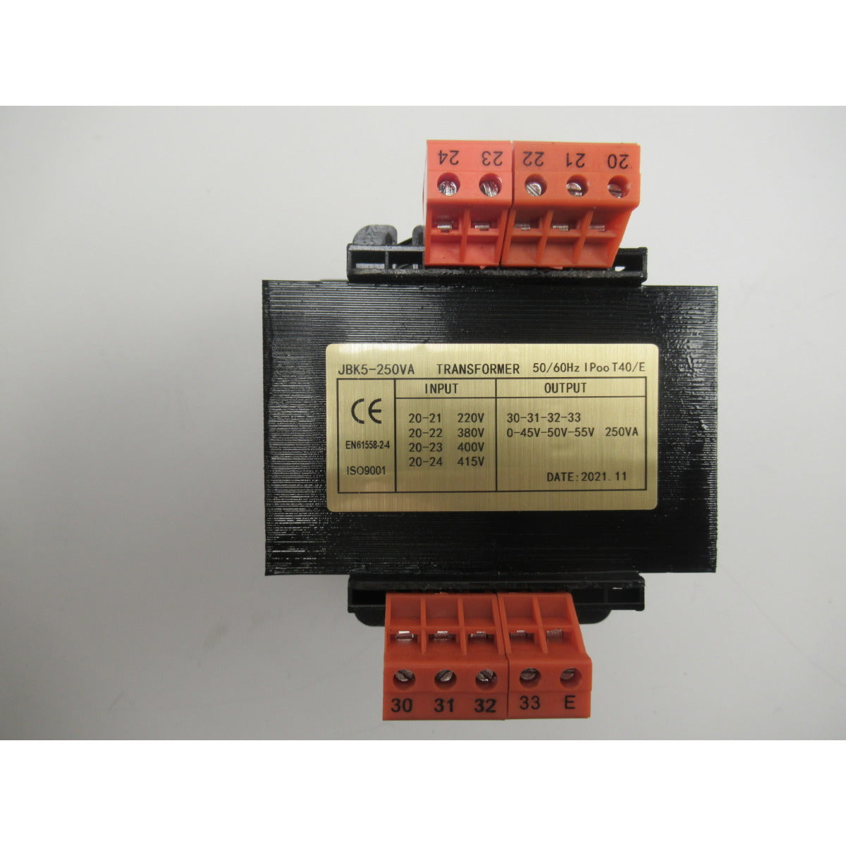 Optimum Trafo MT200 TC2 - 45V/50V/55V / JBK5-250VA - Art. 03336120TC2
