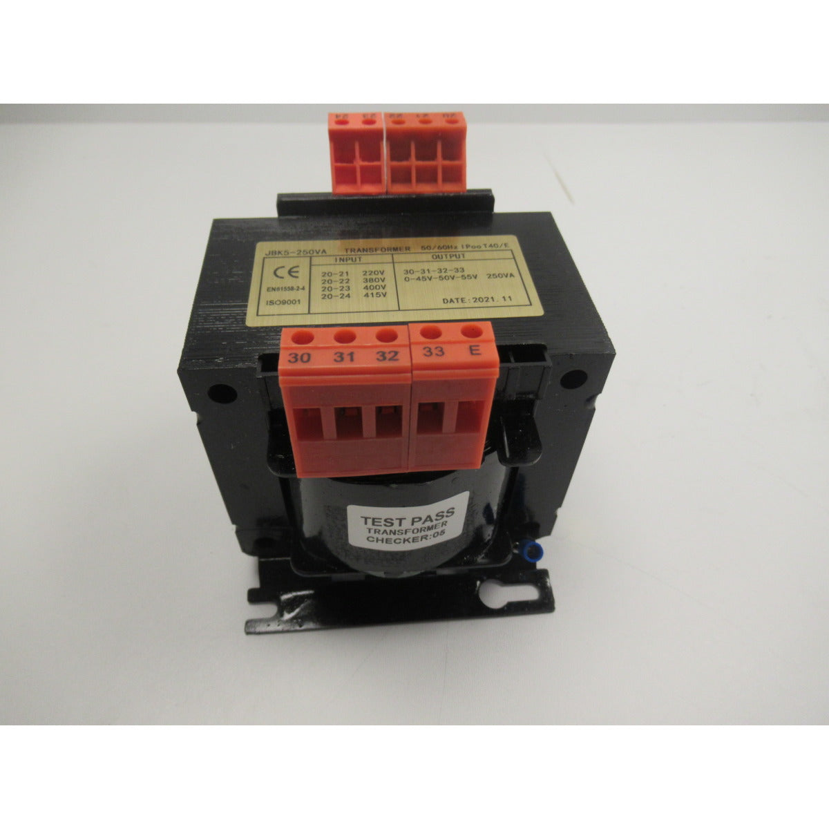Optimum Trafo MT200 TC2 - 45V/50V/55V / JBK5-250VA - Art. 03336120TC2