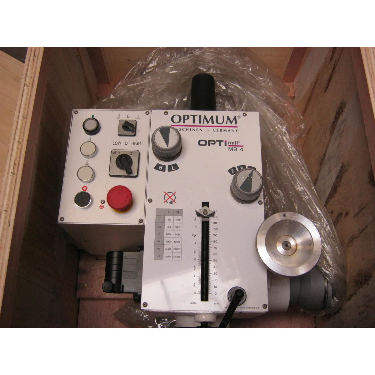 Optimum Fräskopf MB 4 komplett montiert - Art. 0333845001CPL
