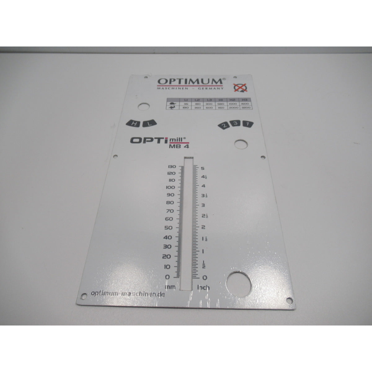Optimum Label MB4/P - Art. 0333845089