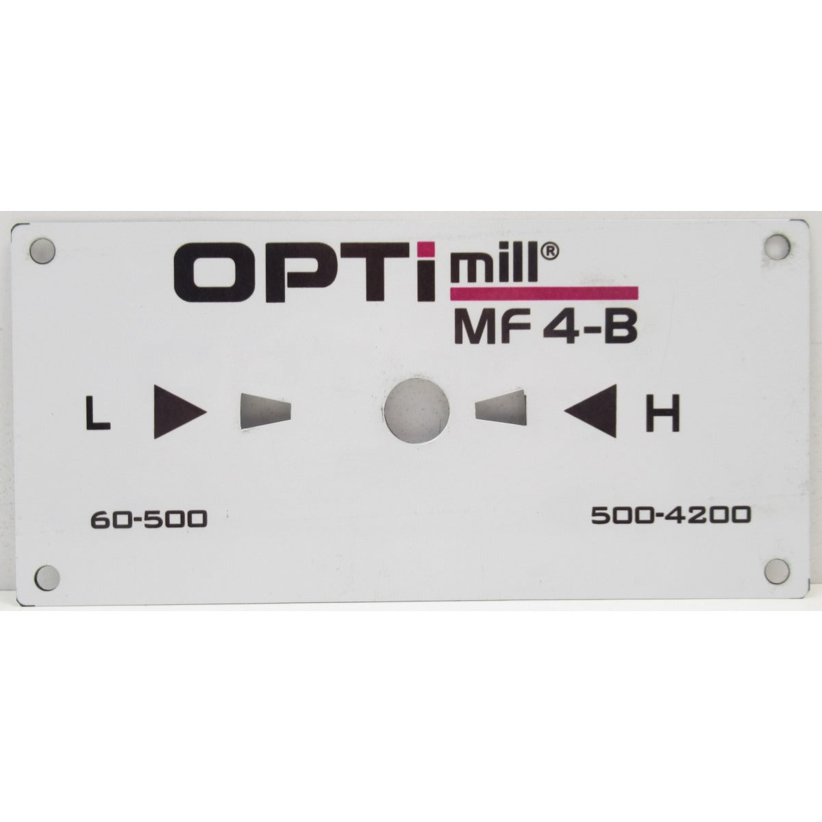 OPTIMUM Label MF4B – Ausführung 2 SM-033483400123