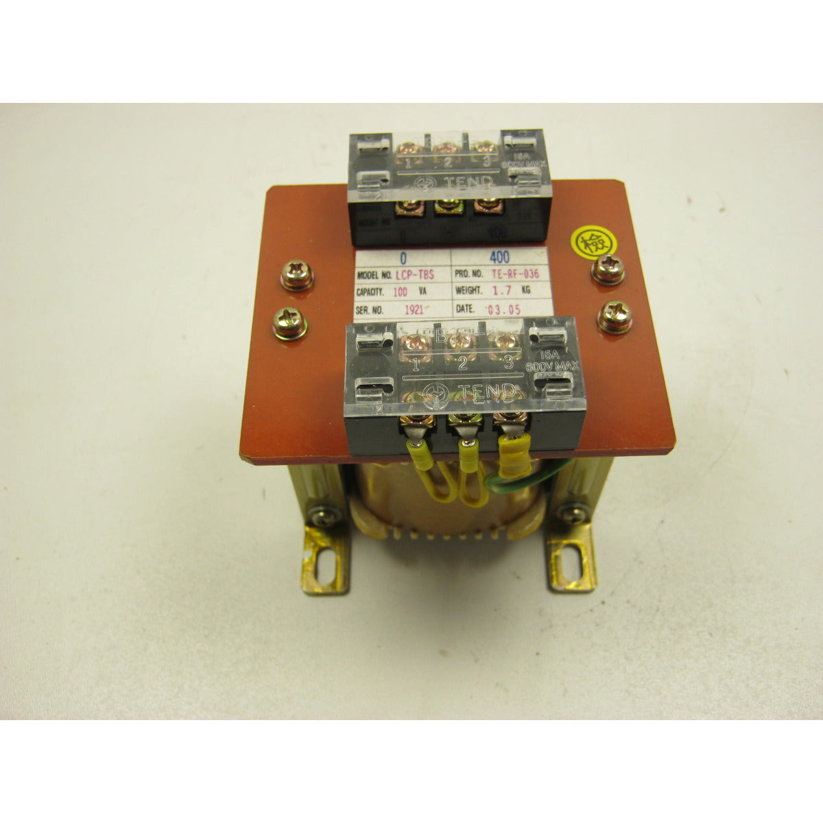 Optimum Trafo V250 400 Volt - Art. 03352024TA