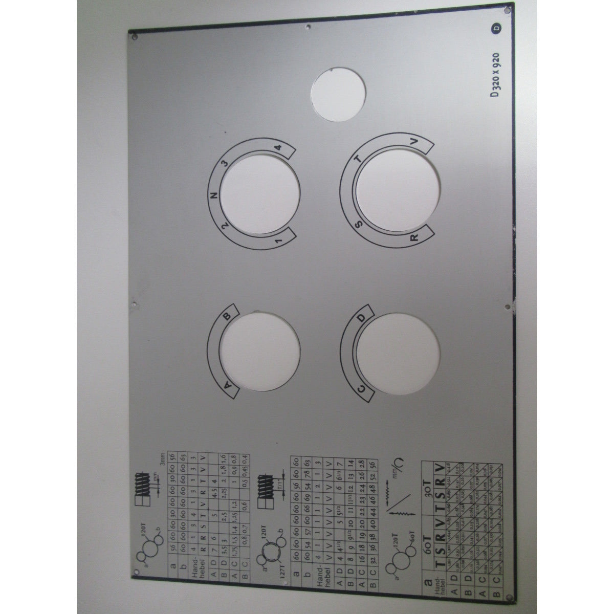 OPTIMUM Label D320, Version 2 SM-03400923L04