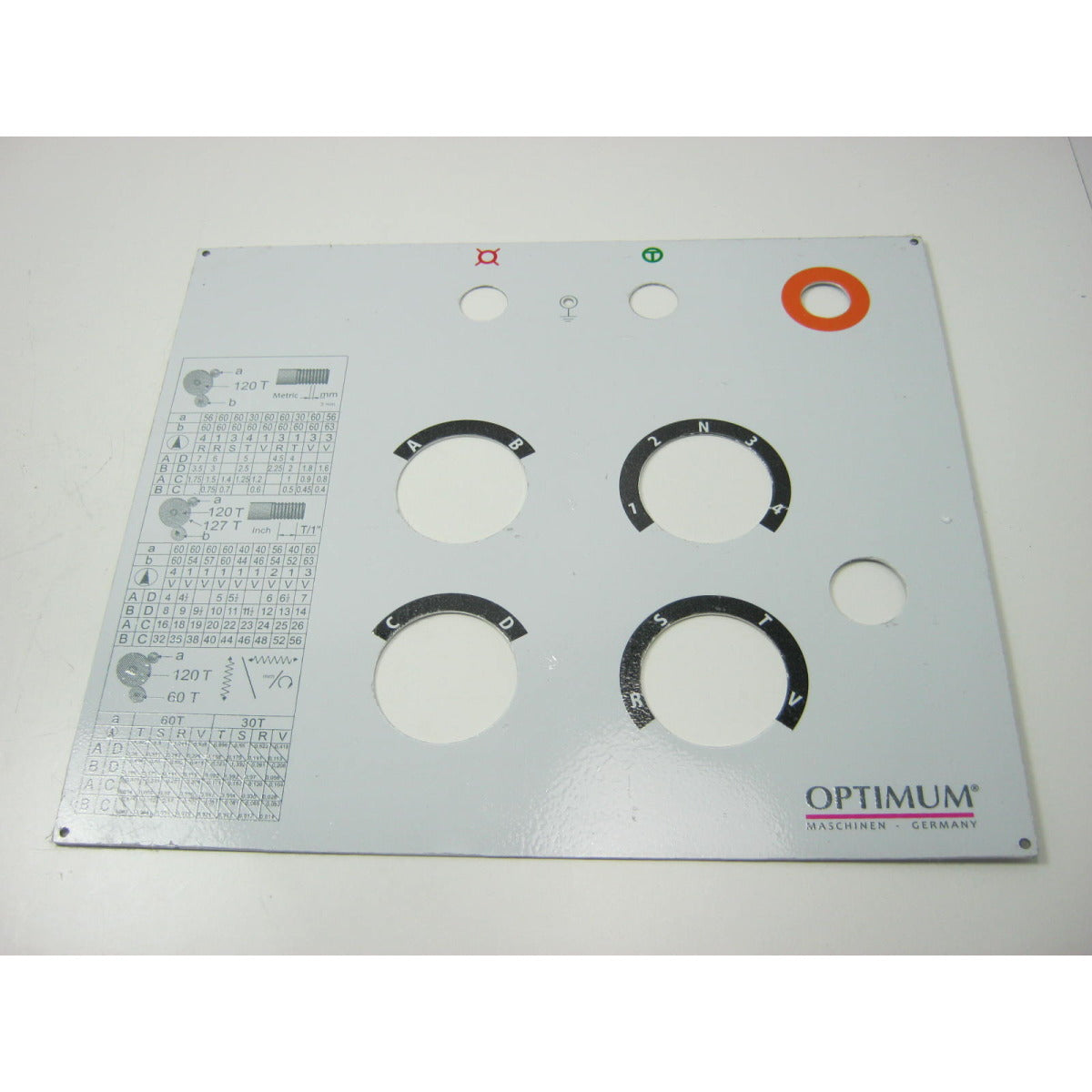OPTIMUM Label TH3309/V, Version 2 SM-03402030L02