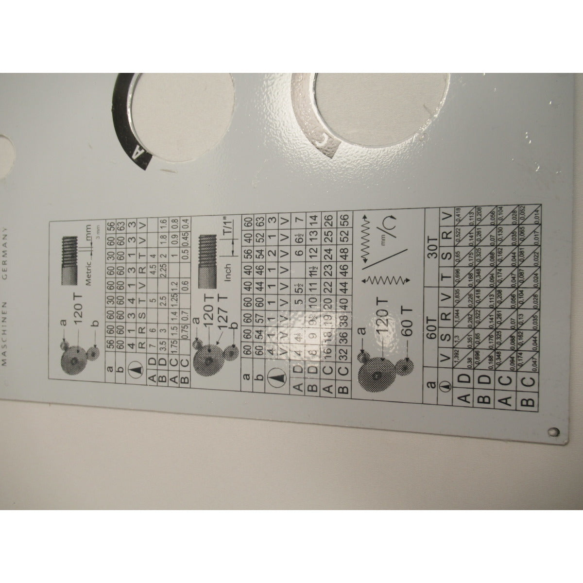 OPTIMUM Label TH3610/D – Modellvariante 5 SM-03402050L02