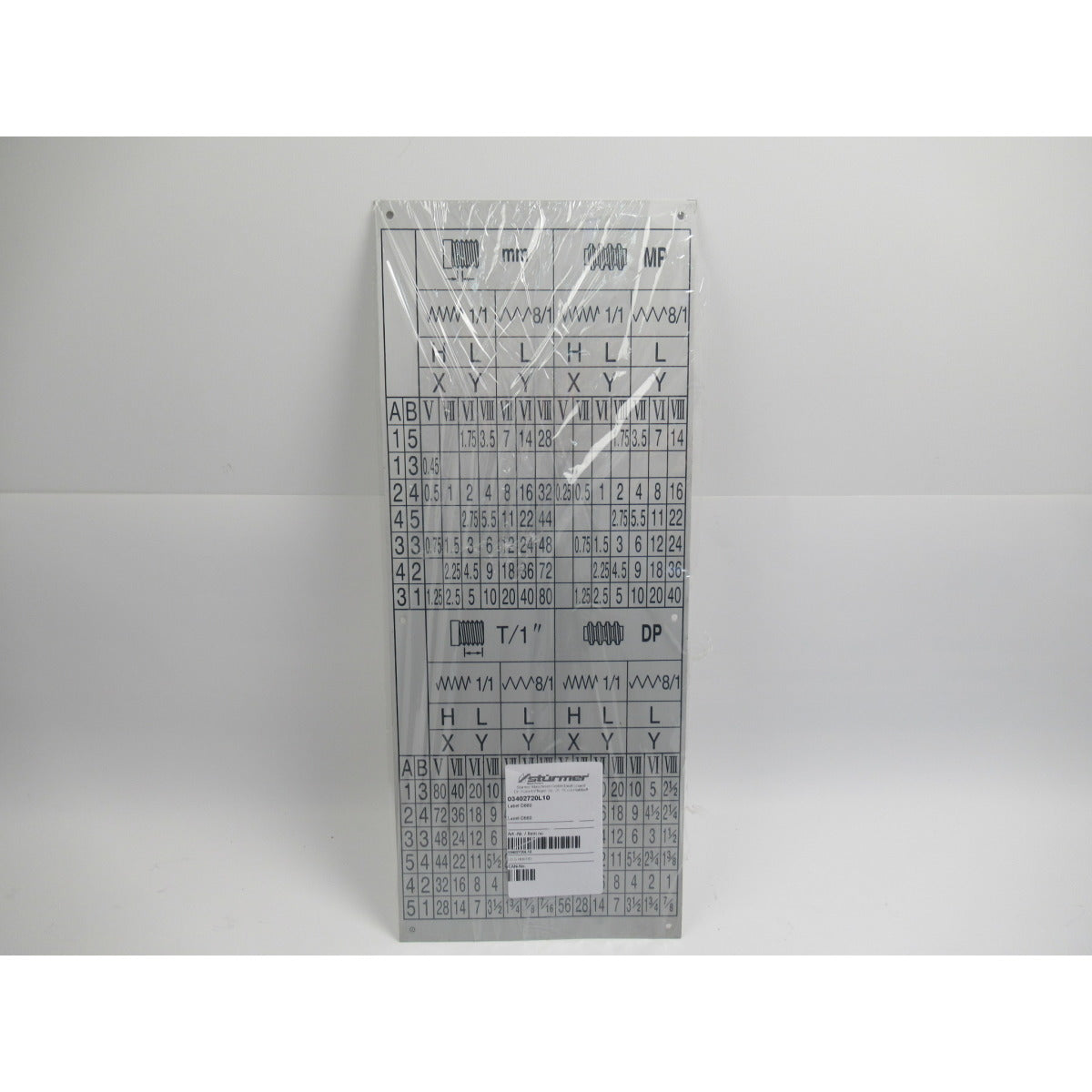 OPTIMUM Label D660 – Modellvariante 1 SM-03402720L10