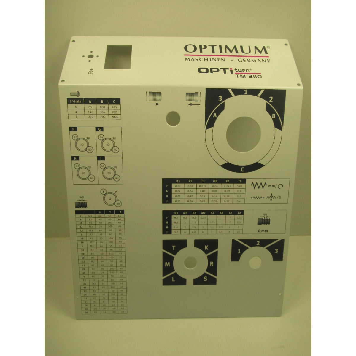 OPTIMUM Label TM3110 – Version 1 SM-03403010825