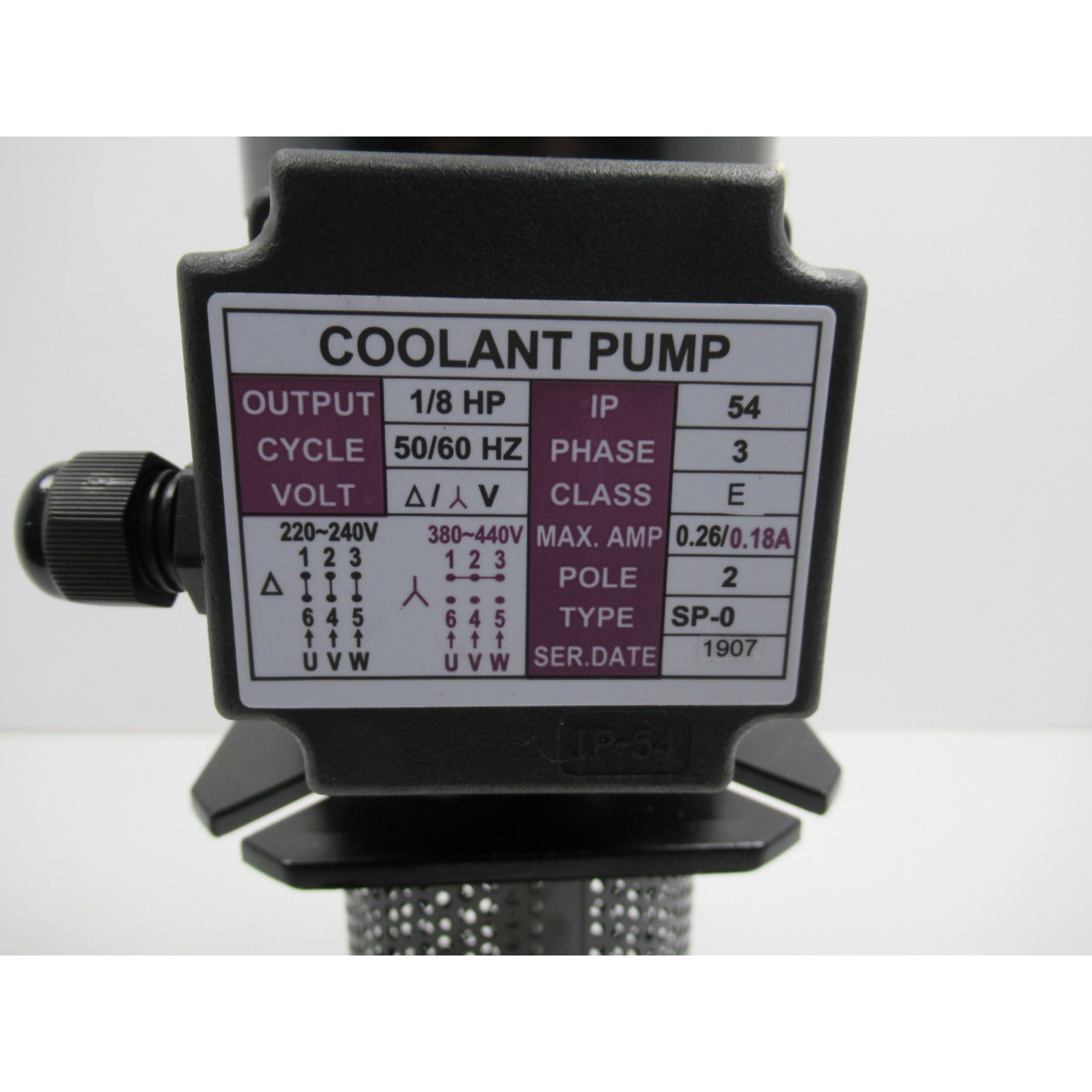 METALLKRAFT Kühlmittelpumpe 400V/100W für Universalkühlmitteleinrichtung SM-0340304