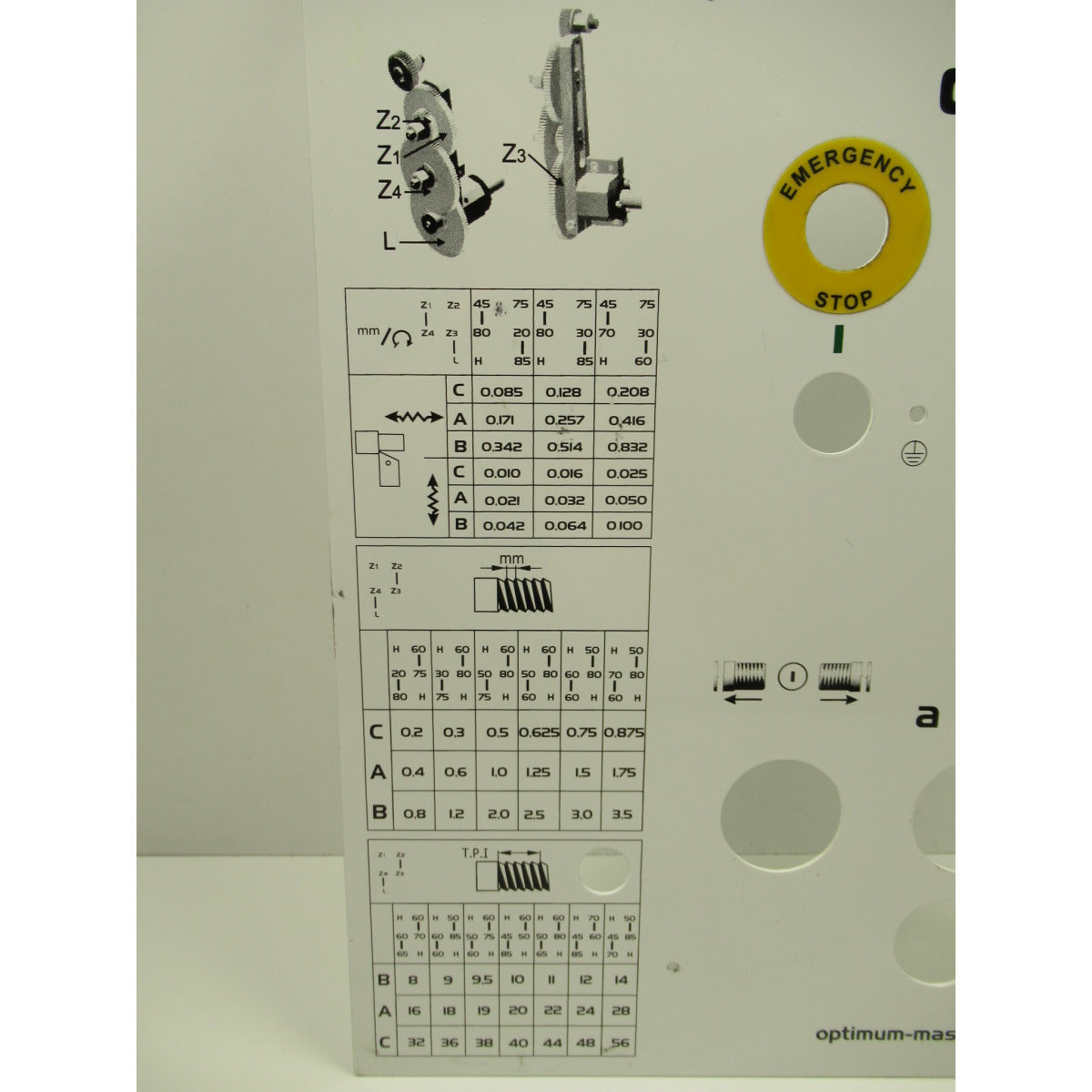 OPTIMUM Label TU3008V-VB SM-03427205830