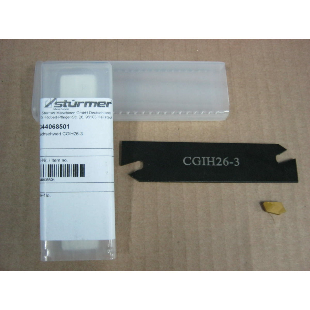 Optimum Stechschwert CGIH26-3 für Abstechmeißel SM-0344068501 - SM.P-0344068501