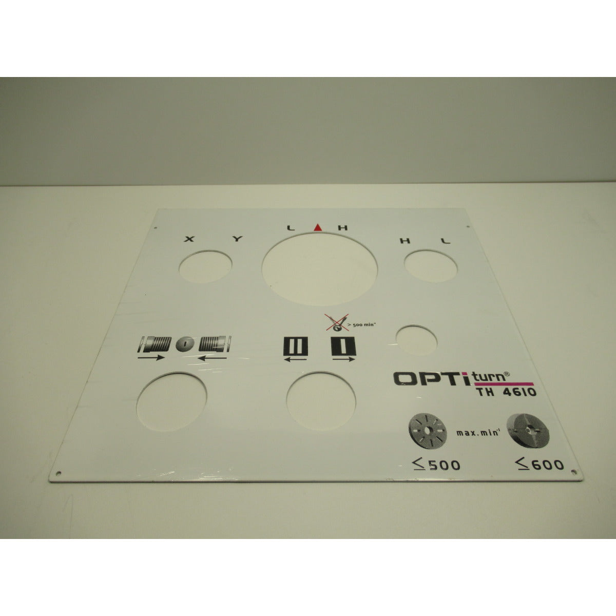 OPTIMUM Label Spindelgetriebe TH4610D/D SM-03462110L01