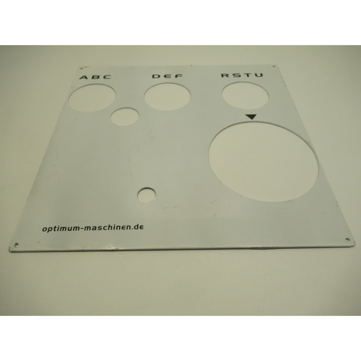 OPTIMUM Label Vorschubgetriebe SM-03462110L02