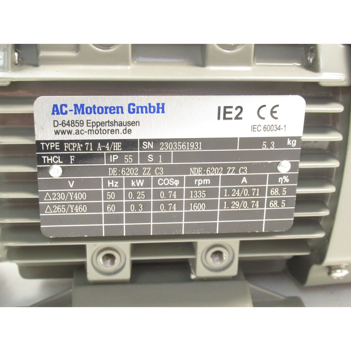 Metallkraft Hydraulikmotor BMBS 300x320 HA-DG 021.191.000 / EM 71 / 0,25kW - Art. 0369021191000